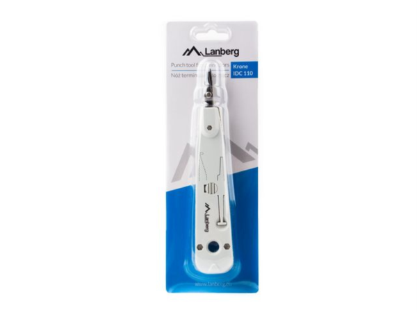 Lanberg NT-0001 crimpadora Herramienta de inserción Blanco