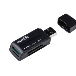 NATEC ANT 3 Mini lector de tarjeta USB 2.0 Negro