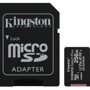 Kingston Technology Canvas Select Plus 256 GB MicroSDXC UHS-I Clase 10