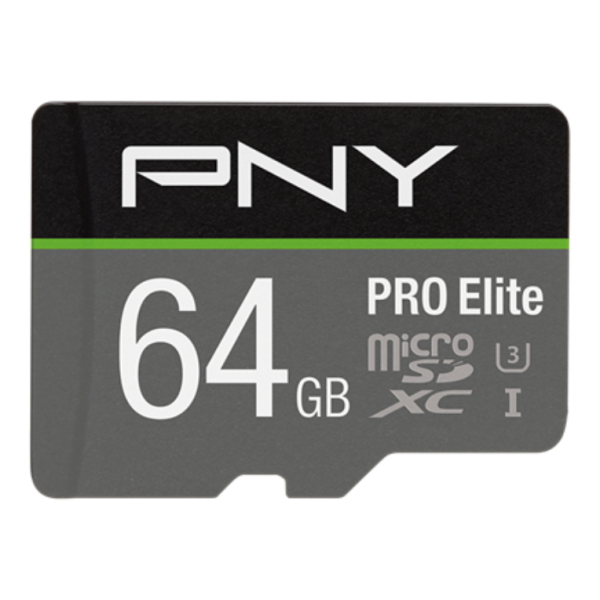 PNY PRO Elite 64 GB MicroSDXC UHS-I Clase 10