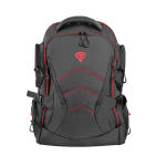 GENESIS Pallad 550 43,9 cm (17.3") Mochila Negro, Rojo