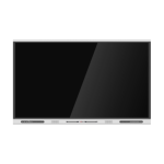 Dahua Technology DHI-LPH75-ST470-P pizarra blanca interactiva 190,5 cm (75") 3840 x 2160 Pixeles Pantalla táctil Negro HDMI