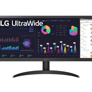 LG 26WQ500-B pantalla para PC 65,3 cm (25.7") 2560 x 1080 Pixeles 4K Ultra HD LCD Negro