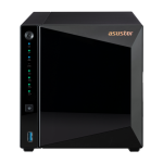 Asustor DRIVESTOR 4 Pro Gen2 AS3304T V2 NAS Ethernet Negro RTD1619B