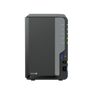 Synology DiskStation DS224+ servidor de almacenamiento NAS Escritorio Intel® Celeron® J4125 2 GB DDR4 Negro