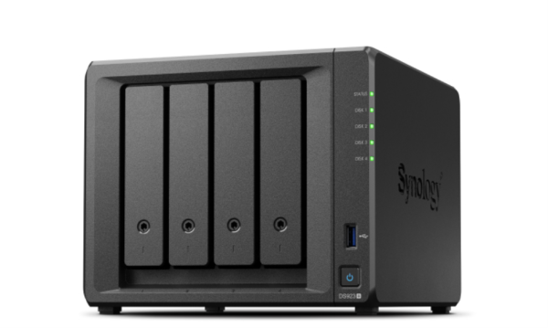 Synology DiskStation DS923+ servidor de almacenamiento NAS Torre Ryzen Embedded R1600 4 GB DDR4L 0 TB DiskStation Manager Negro