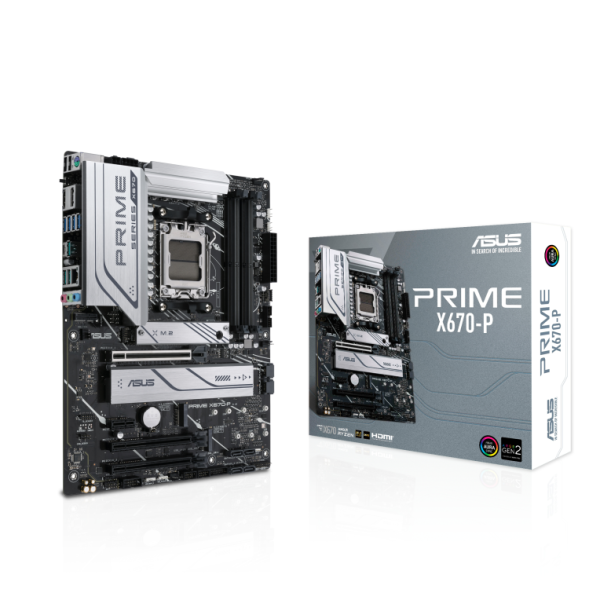 ASUS PRIME X670-P AMD X670 Zócalo AM5 ATX