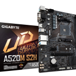 GIGABYTE A520M S2H placa base AMD A520 Zócalo AM4 micro ATX