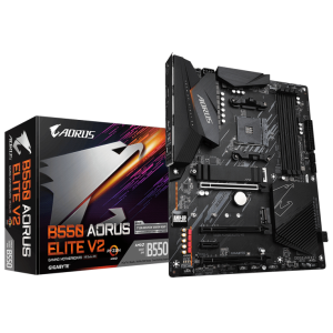 GIGABYTE B550 AORUS ELITE V2 placa base AMD B550 Zócalo AM4 ATX