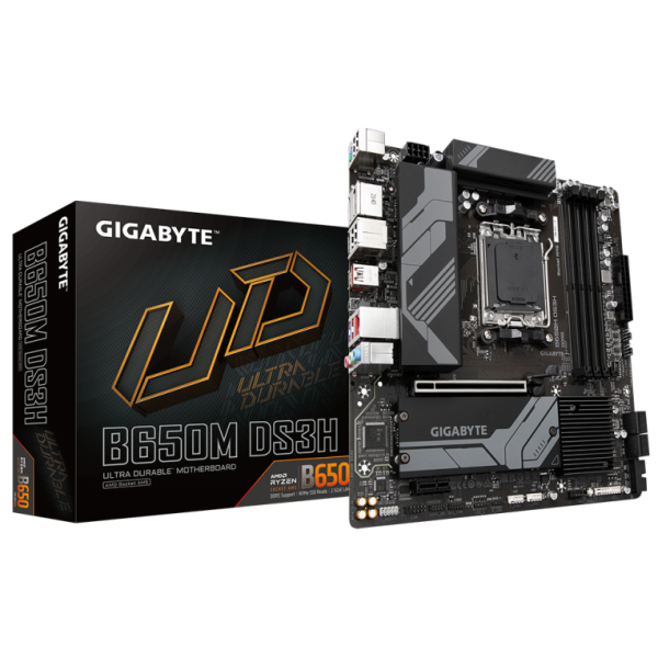 GIGABYTE B650M DS3H placa base AMD B650 Zócalo AM5 micro ATX