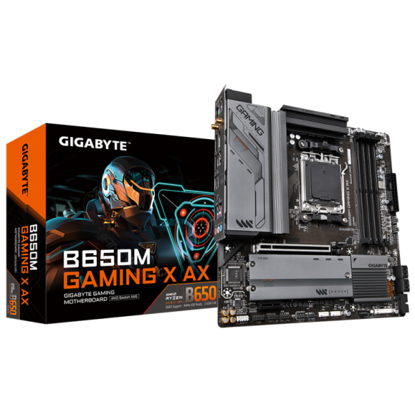 GIGABYTE B650M GAMING X AX placa base AMD B650 Zócalo AM5 micro ATX