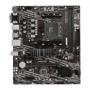 MSI A520M PRO placa base AMD A520 Zócalo AM4 micro ATX