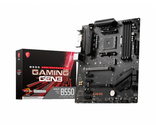 MSI B550 GAMING GEN3 AMD B550 Zócalo AM4 ATX