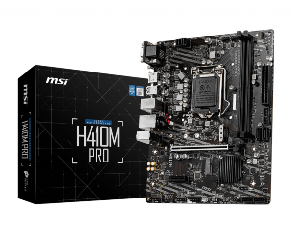 MSI H410M-PRO placa base Intel H410 LGA 1200 (Socket H5) micro ATX