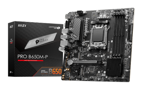 MSI PRO B650M-P placa base AMD B650 Zócalo AM5 micro ATX