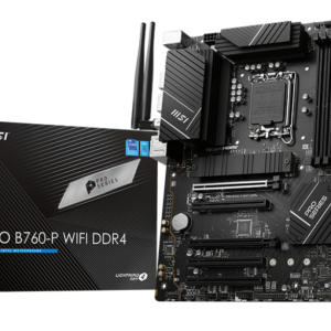 MSI PRO B760-P WIFI DDR4 placa base LGA 1700 ATX