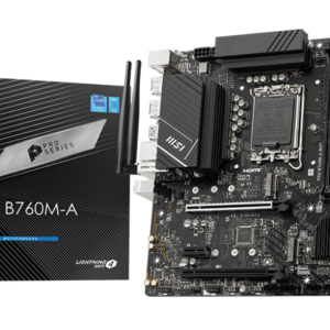 MSI PRO B760M-A WIFI placa base Intel B760 LGA 1700 micro ATX