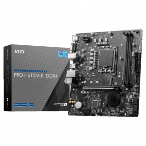 MSI PRO H610M-E DDR4 placa base Intel H610 LGA 1700 micro ATX