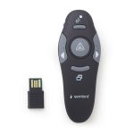 Gembird *Wireless presenter with laser pointer indicador 660 nm 10 m Negro