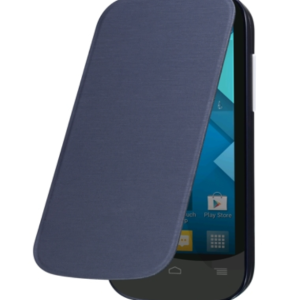 Alcatel F-GCGB27B0A10C1-A1 funda para teléfono móvil Libro Negro, Azul