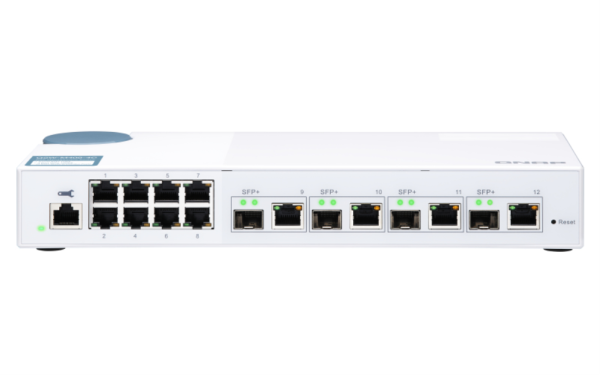 QNAP QSW-M408-4C switch Gestionado L2 Gigabit Ethernet (10/100/1000) Blanco