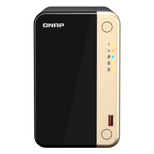 QNAP TS-264 NAS Torre Intel® Celeron® N5095 8 GB QNAP QTS Negro, Oro