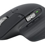 Logitech MX Master 3S ratón Oficina mano derecha RF Wireless + Bluetooth Laser 8000 DPI