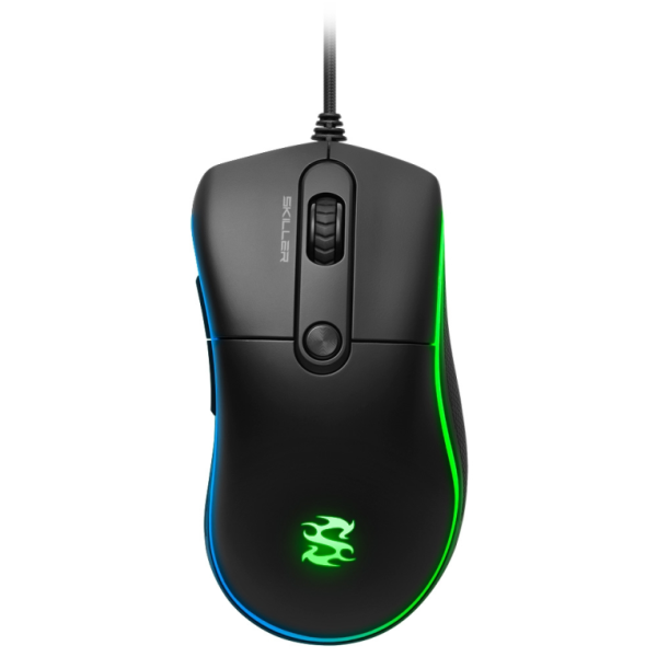 raton-gaming-sharkoon-skiller-sgm2-negro.png Sharkoon Skiller SGM2 ratón Juego mano derecha USB tipo A Óptico 6400 DPI