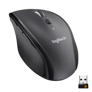 Logitech Marathon Mouse M705 ratón Oficina mano derecha RF inalámbrico Óptico 1000 DPI