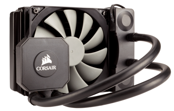 Corsair Hydro Series H45 Procesador Sistema de refrigeración líquida todo en uno 12 cm Negro 1 pieza(s)