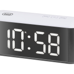 Trevi EC 883 BL Reloj despertador digital Negro, Blanco