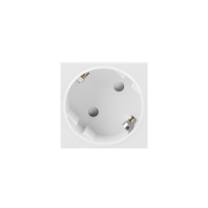 Lanberg AC-4545-F-W toma de corriente Tipo F Blanco