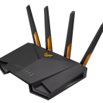 ASUS TUF-AX4200 router inalámbrico Gigabit Ethernet Doble banda (2,4 GHz / 5 GHz) Negro