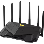 ASUS TUF Gaming AX6000 (TUF-AX6000) router inalámbrico Gigabit Ethernet Doble banda (2,4 GHz / 5 GHz) Negro