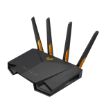 ASUS TUF Gaming AX3000 V2 router inalámbrico Gigabit Ethernet Doble banda (2,4 GHz / 5 GHz) Negro, Naranja