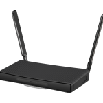 Mikrotik hAP ax³ router inalámbrico Gigabit Ethernet Doble banda (2,4 GHz / 5 GHz) Negro