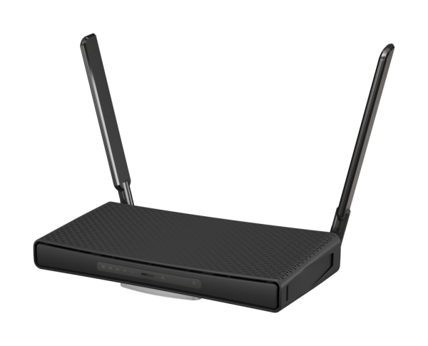 Mikrotik hAP ax³ router inalámbrico Gigabit Ethernet Doble banda (2,4 GHz / 5 GHz) Negro