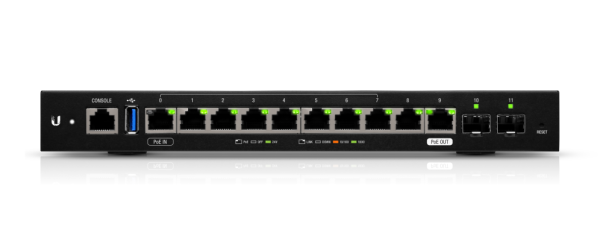 Ubiquiti EdgeRouter ER-12 router Gigabit Ethernet Negro