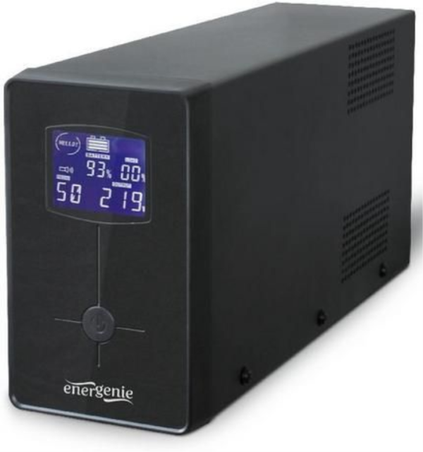 Gembird EG-UPS-032 sistema de alimentación ininterrumpida (UPS) 0,85 kVA 510 W 3 salidas AC