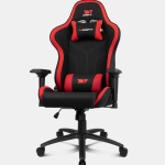 DRIFT DR110BR silla para videojuegos Butaca para jugar Asiento acolchado Negro, Rojo