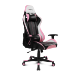 DRIFT DR175PINK silla para videojuegos Silla para videojuegos universal Asiento acolchado Rosa, Negro, Blanco