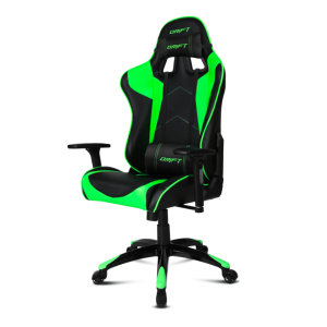 DRIFT DR300 Silla para videojuegos de PC Asiento acolchado Negro, Verde