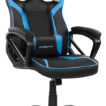 DRIFT DR50 Silla para videojuegos de PC Asiento acolchado tapizado Negro, Azul