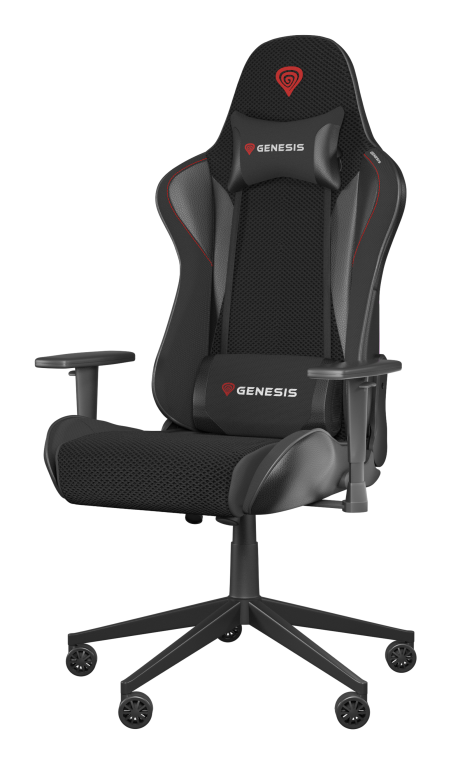 GENESIS Nitro 440 G2 Butaca para jugar Asiento acolchado Negro, Gris