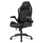 Sharkoon Elbrus 1 Silla para videojuegos universal Asiento acolchado Negro, Gris