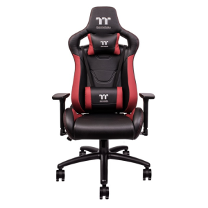 Thermaltake U Fit Silla para videojuegos universal Asiento acolchado Negro, Rojo