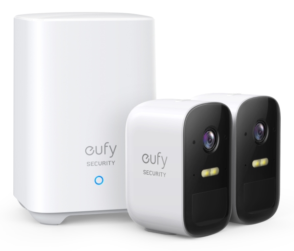 Eufy eufyCam 2C + HomeBase 2 Caja Cámara de seguridad IP Interior y exterior Pared