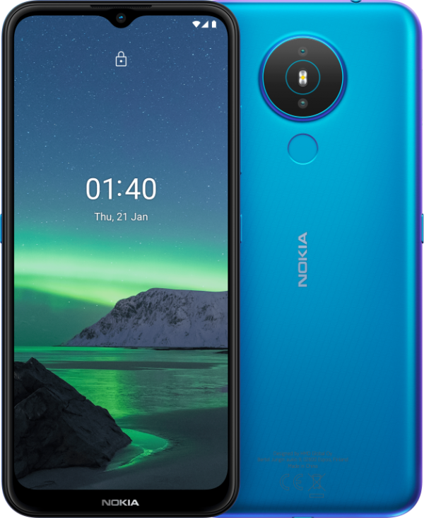 Nokia 1.4 16,6 cm (6.52") SIM doble Android Q Go edition 4G MicroUSB 2 GB 32 GB 4000 mAh Azul