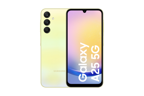 Samsung Galaxy A25 5G SM-A256B 16,5 cm (6.5") SIM doble Android 14 USB Tipo C 128 GB 5000 mAh Amarillo