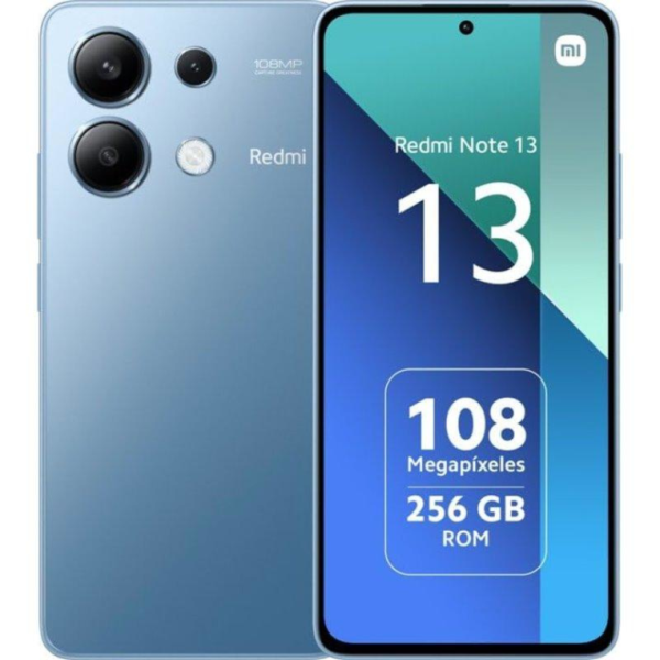 Xiaomi Redmi Note 13 16,9 cm (6.67") Ranura híbrida Dual SIM Android 12 4G USB Tipo C 8 GB 256 GB 5000 mAh Azul